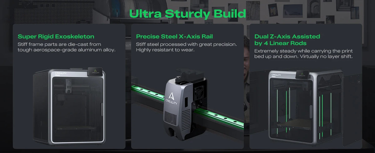 Creality 3D printer k2 Pro combo, with ultra-high printing speed and ultra-large printing size