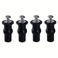 2pcs Expansion Screw Toilet Seat Top Fix Seat Hinge Hole Fixings Well Nut Screw Rubber Back To Wall Toilet Cover Accessories