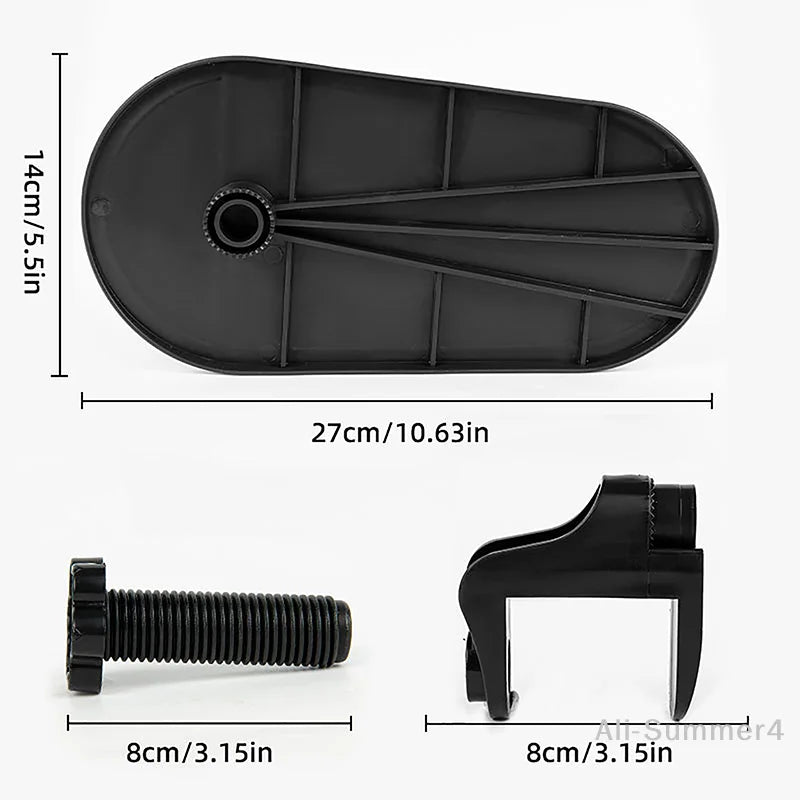 Computer Arm Rest For Desk Adjustable Ergonomic Wrist Rest Support For Keyboard Armrest Extender Rotating Mouse Pad Holder