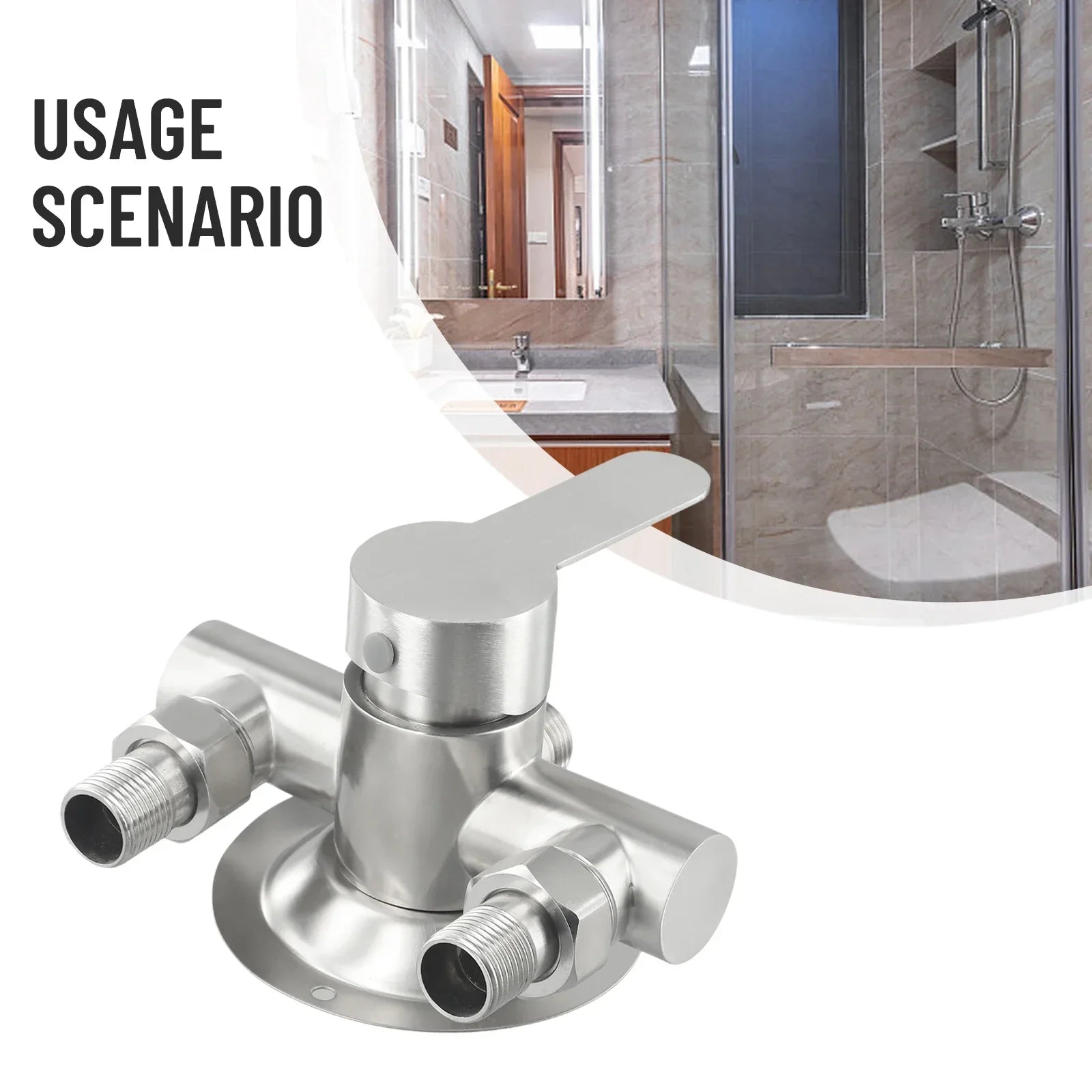 Hot And Cold Switch Shower Faucet 304 Stainless Steel Bathroom Accessries Hot & Cold Lifting Type Lifting Type Faucet