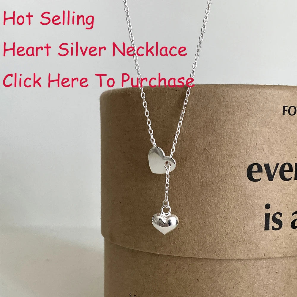925 Silver Necklace Punk Wealth Good Wish Matte Ball Bread OT Clasp Stackable for Women Girl Jewelry Gift Dropshipping Wholesale
