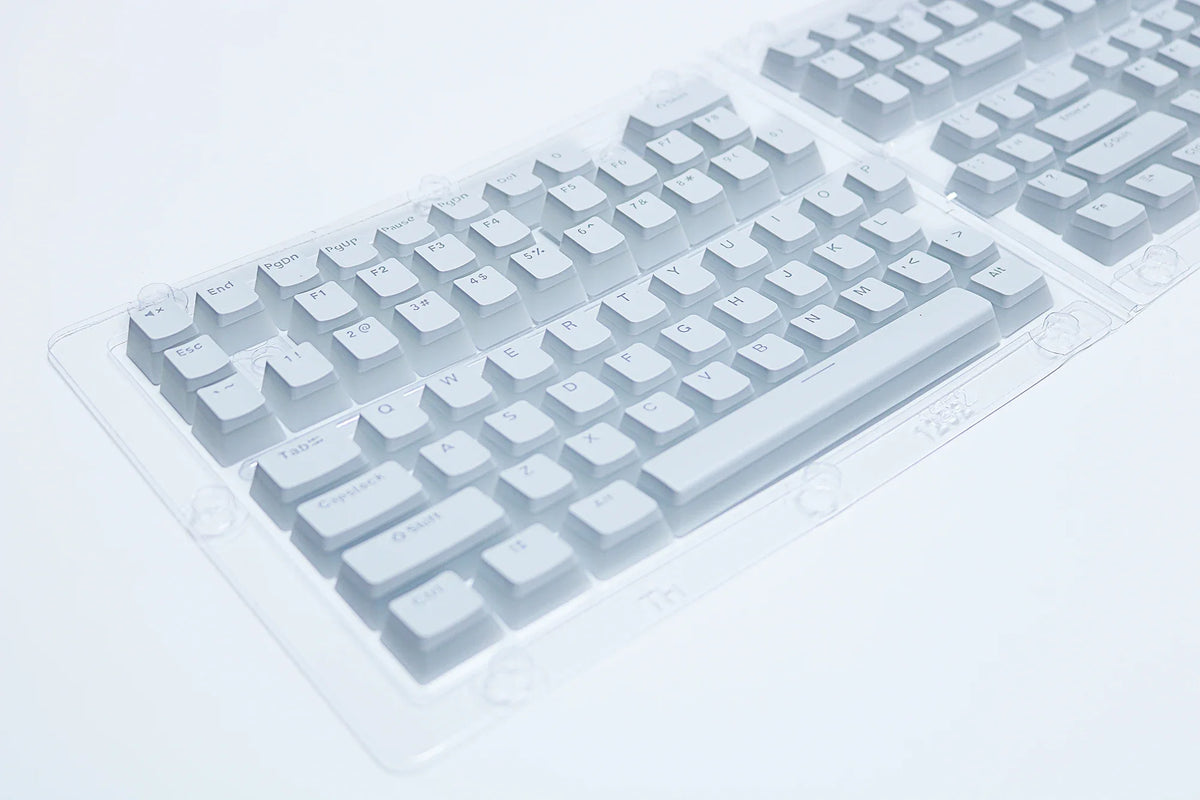 2025 PBT Pudding Keyboard Keycap OEM Profile 129 Keys Key Cap for Mx Hot Swap Mechanical Keyboard Switch Transparent RGB Keycaps