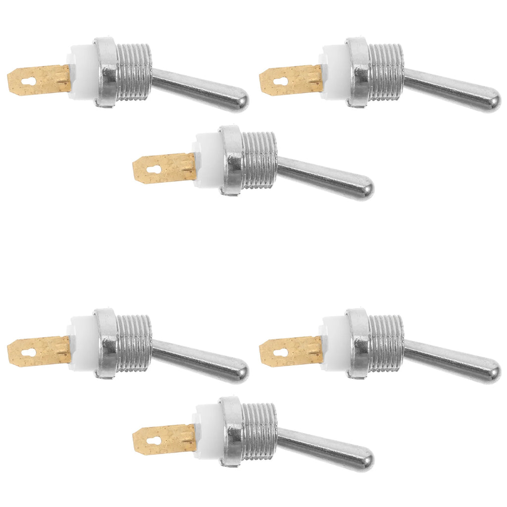 6Pcs Chainsaw Kill Switch Metal Toggle for Quick Engine Shutdown Safe Operation in Farm Forest Logging Use