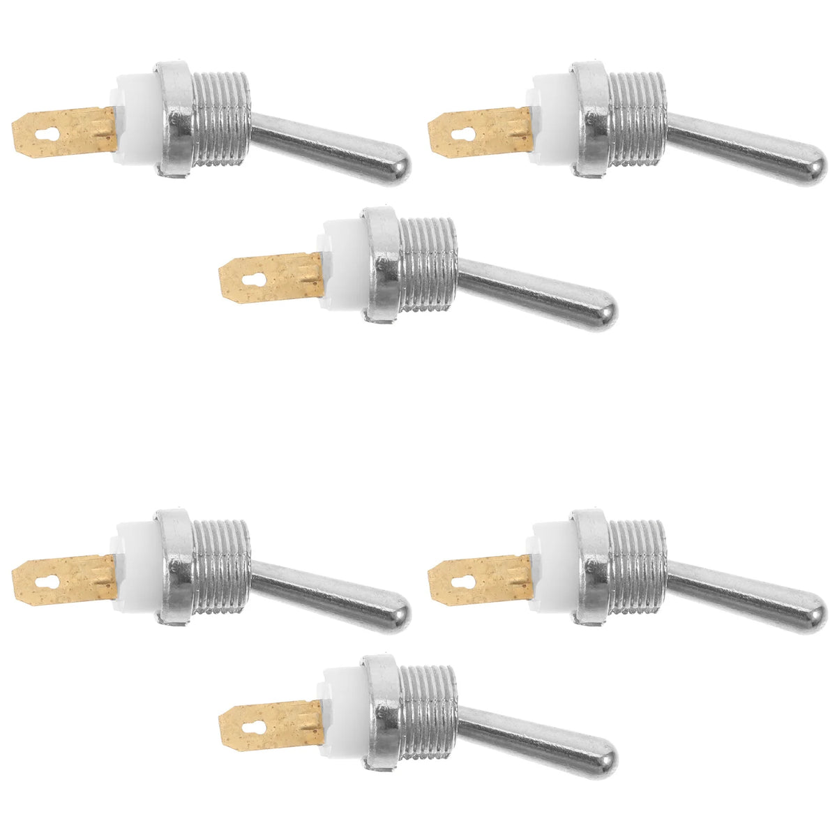 6Pcs Chainsaw Kill Switch Metal Toggle for Quick Engine Shutdown Safe Operation in Farm Forest Logging Use
