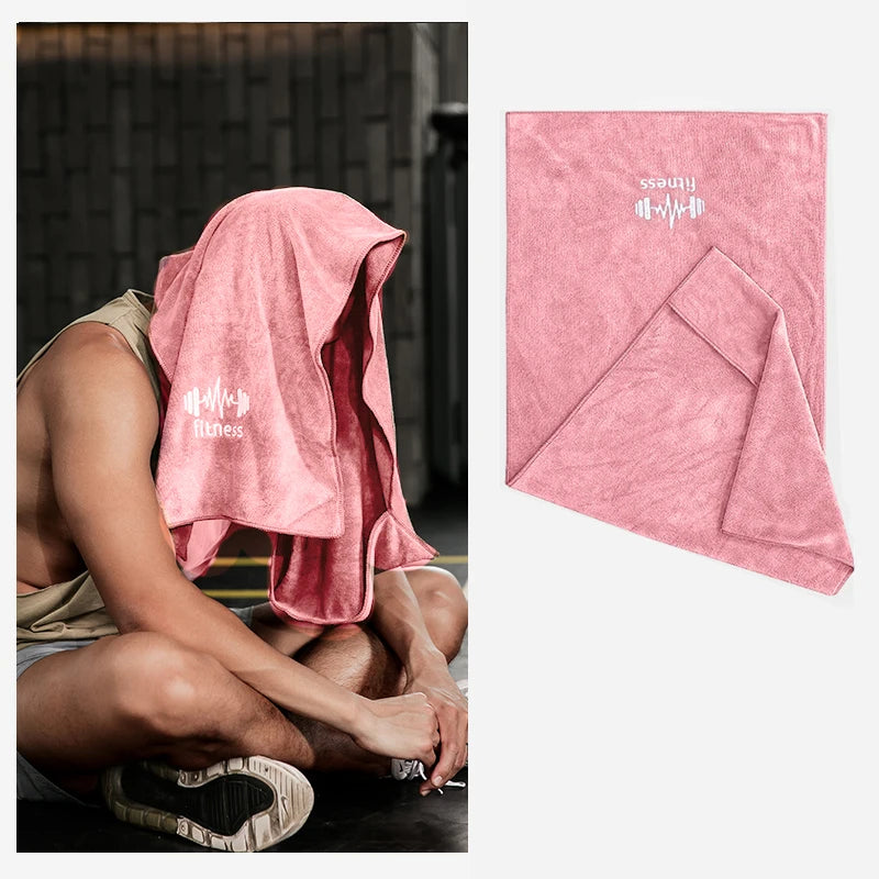 1 Piece Outdoor Sports and Fitness Quick Dry Towel / Sweat Absorbent Quick Dry Towel / Outdoor Hiking Towel / Yoga Fitness Towel