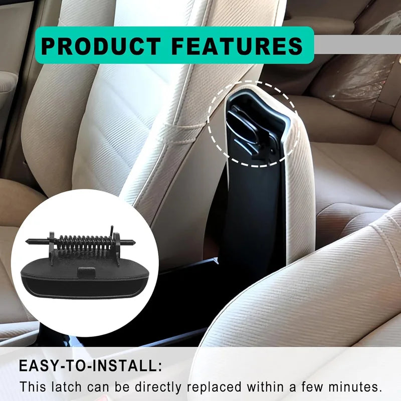 Car Armrest Cover Lock Center Console Latch Clip 83451-SNA-A01ZA For Honda Civic 2006 2007 2008 2009 2010 2011 Auto Accessories