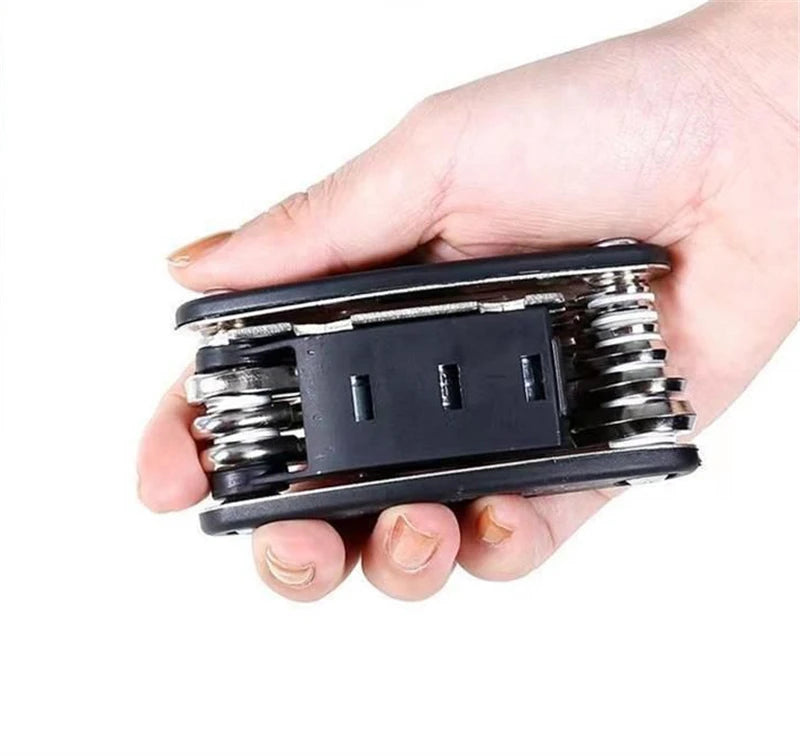 16-in-1 Socket Wrench Set, Non-Slip Rotating Head. Durable Stainless Steel for Home & Car Repairs. Easy & Universal Tool.