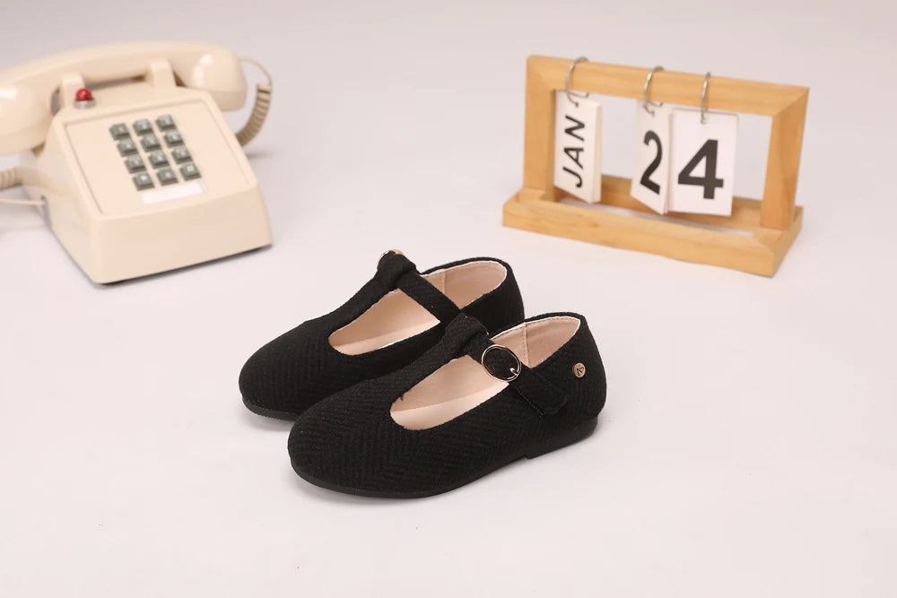 AS Kids Shoes Children Leather Shoes Baby Girls Warm Brand Loafers Toddler Slip On Princess Flats Boys Oxford Platform Mary Jane