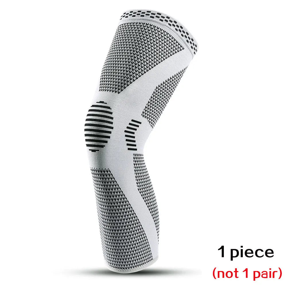 1pc Long Compression Leg Sleeves Full Leg Sleeves Full Compression Knee Sleeves Knee Braces Knee Support for Men Women Arthritis