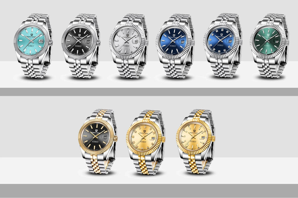 PAGANI DESIGN 2026 Mens Automatic Watch Japan NH35A/8215 Movement 42mm Stainless Steel Sapphire Glass 100M Waterproof Business