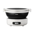 1.2L Electric Cooking Pot Portable Folded Rice Cooker Travel Multicooker Split Hot Pot 304 Stainless Steel Electric Skillt 500W