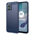 Rubber Carbon Fiber Soft TPU Silicone Back Cover For Motorola Moto G54 G14 G84 G30 G20 G10 G23 G53 G60 G73 G200 G100 Phone Case
