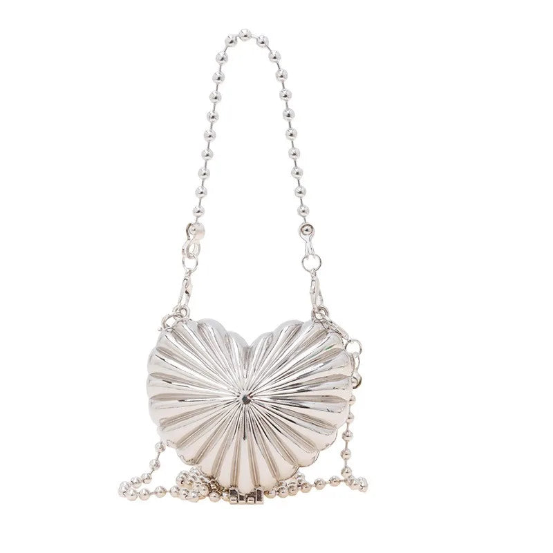 2025 Mini Women Acrylic Evening Bag Designer Luxury Gold Silver Handbags Purse for Wedding Party Chain Crossbody Shoulder Bag