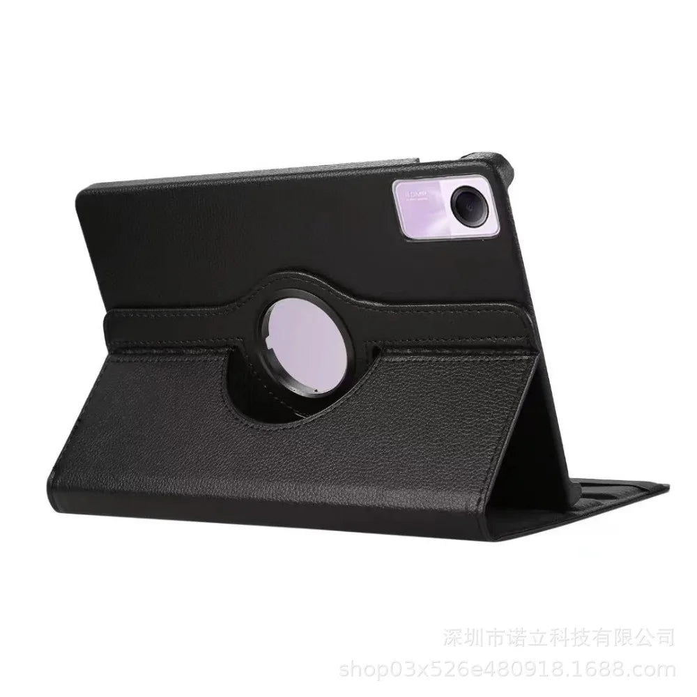 360 Degree Rotating Case For Xiaomi RedMi Pad 2 SE 11 10.61"Stand Cover Xiaomi pad 5 6 11 Pad 7 Pro 11.2 PU Leather Tablet Cases