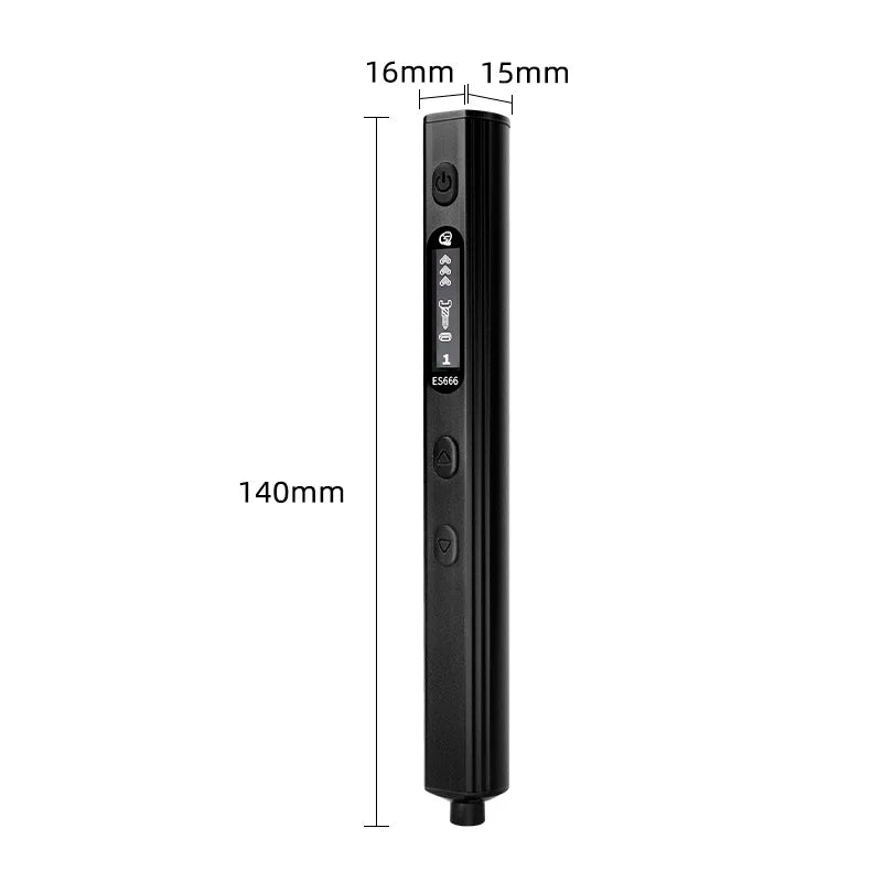SEQURE ES666 Smart Screwdriver with Somatosensory Recognition & Manual & Electric Modes Suitable for Continuous Maintenance Work