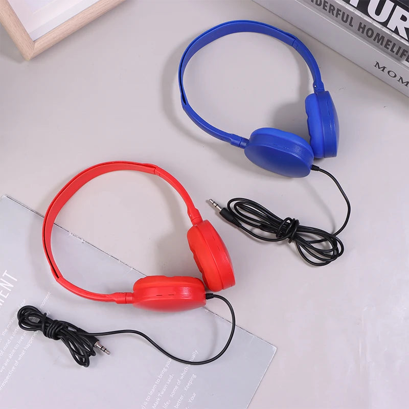 Headsets For Children Wired Computer Headphones With 3.5MM Plug Universal Sports Music Headsets For Children Girl Gifts