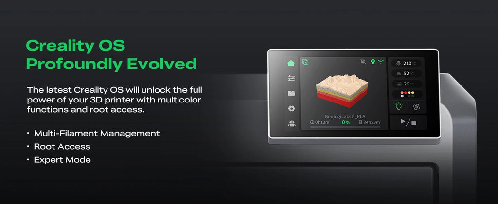 Creality 3D printer k2 Pro combo, with ultra-high printing speed and ultra-large printing size