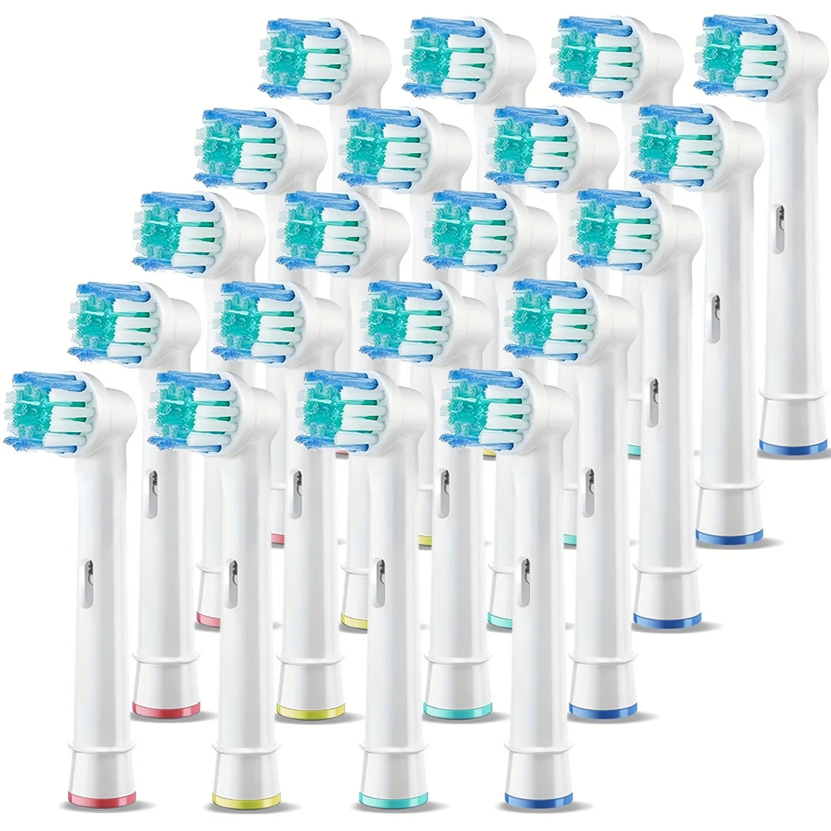 4 toothbrush heads, compatible with Braun Oral-B electric toothbrush, replacement brush heads for Vitality Pro 1000 2000