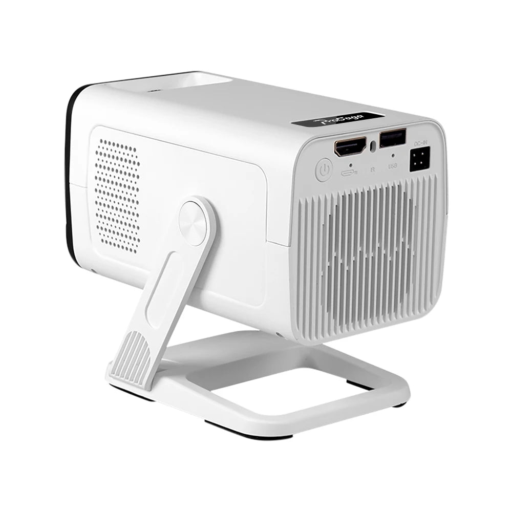 PROGAGA PG310 Mini Portable Projector 4K 1080P 720P Android 300Ansi BT5.4 Projetor PG310 Smart Home Theater Outdoor Video Beamer