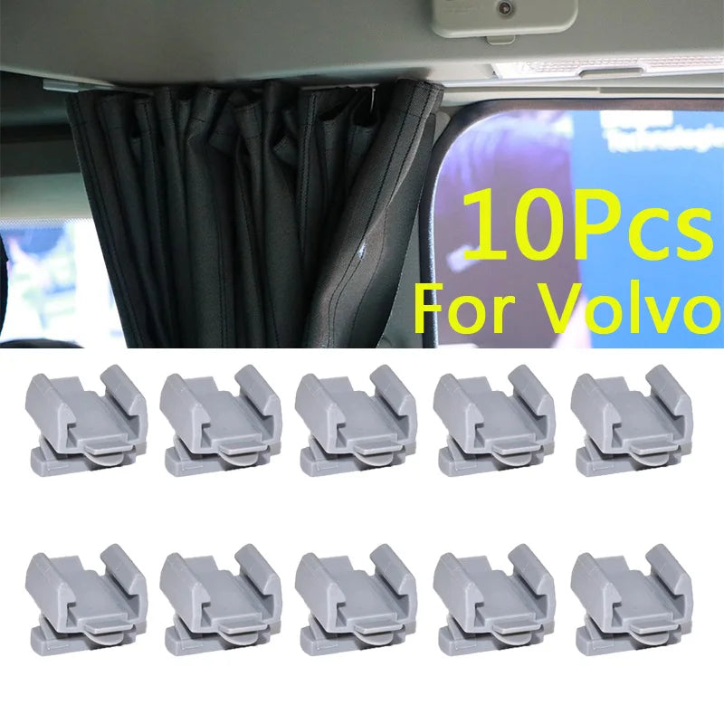 For Volvo Large Truck Curtain Slide Clips Curtain Buckle Guide Rail Rail Clip Auto Fastener Car Interior Accessories Part
