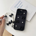 Bow Tie Pearl Chain Rope Phone Case For Huawei Mate 70 60 50 40 30 20 70 Pro Pura 70 Ultra P70 P60 P50 P40 Lite Pro Soft Cover