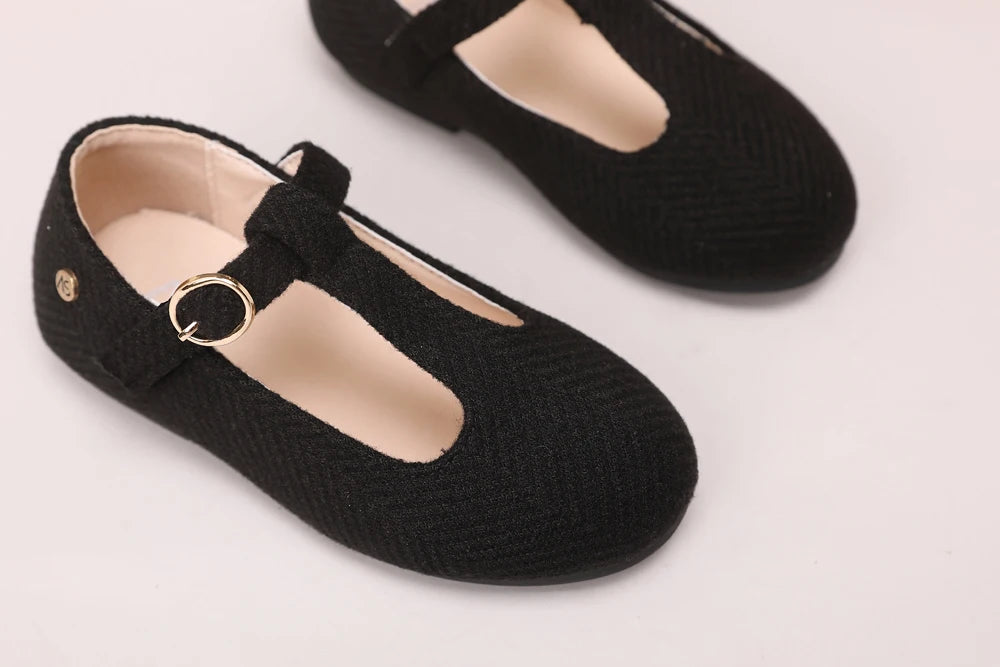 AS Kids Shoes Children Leather Shoes Baby Girls Warm Brand Loafers Toddler Slip On Princess Flats Boys Oxford Platform Mary Jane
