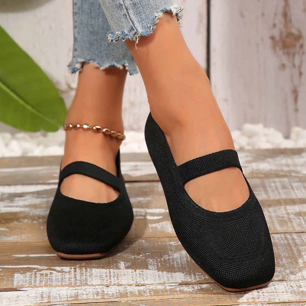 2026 New Fashionable Comfortable Mesh Flat Loafers Retro Breathable Casual Women Lightweight Shallow Shoes Zapatos De Mujer