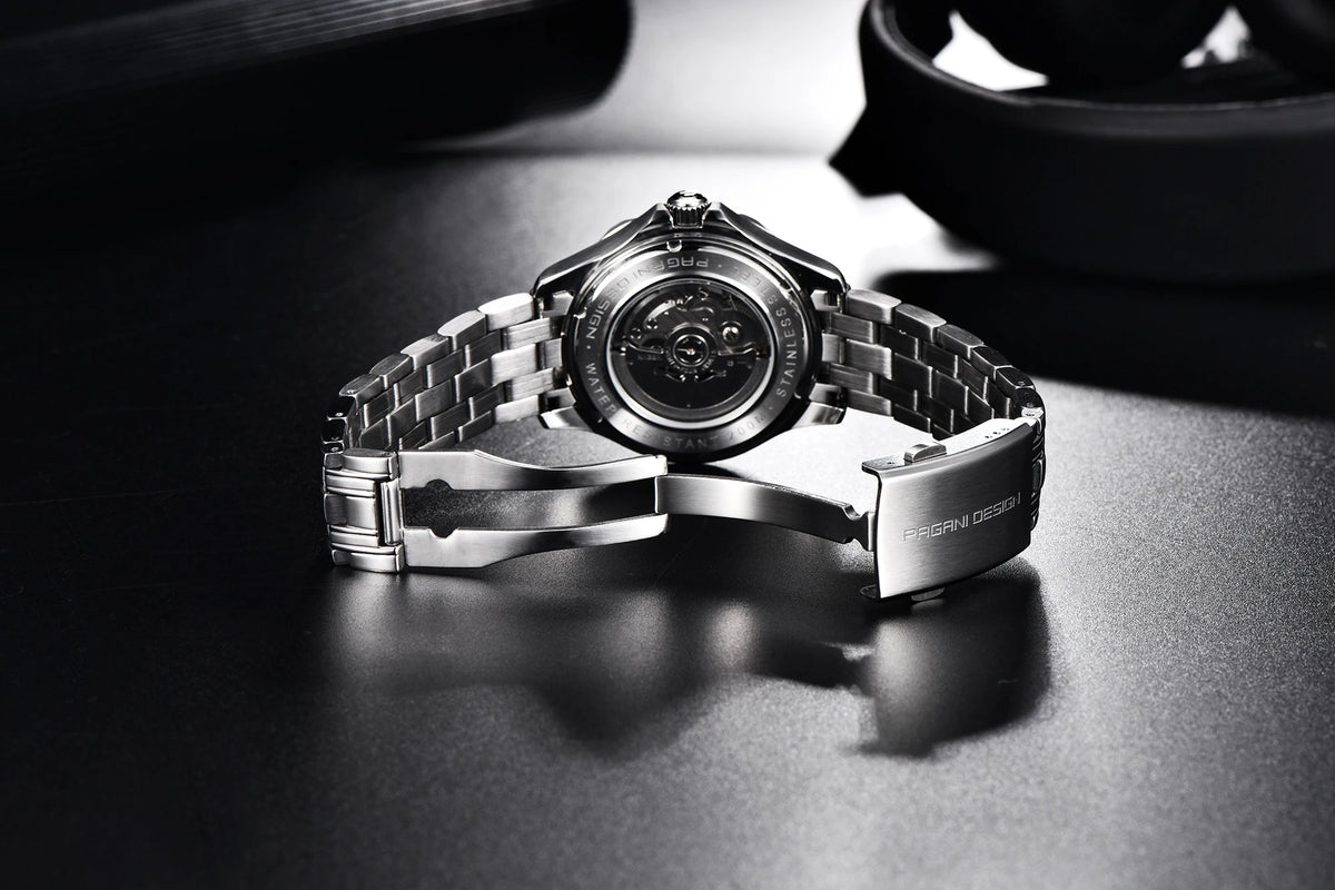 PAGANI DESIGN Men's Automatic Mechanical Watch Exclusive Customization Limited-Edition Luminous Sapphire Mirror Reloj De Buceo