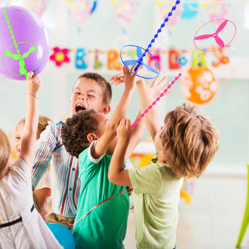 10-50 unidades de Brinquedos Discos Voadores Discos Giratórios Helicóptero Lembranças de Festa de Aniversário Infantil Presentes para Convidados Prémios Escolares Artigos para Festas de Casamento