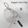 Multiple Styles of Nipple Clamps for Men and Women Metal Spring Adult SM Toys Couples' Foreplay Adult Products Nipple Massage18+