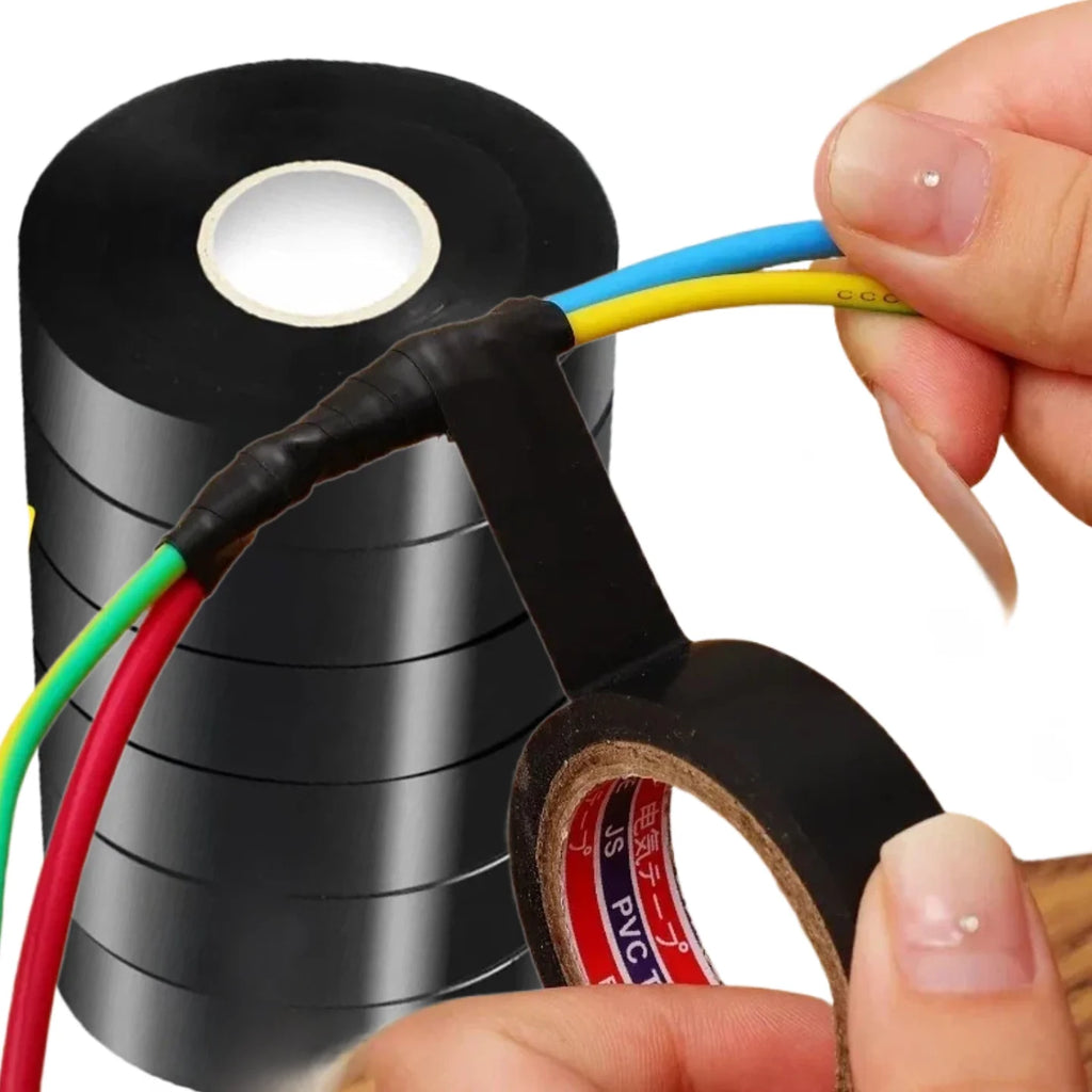 PVC Electrical Insulation Tape Flame Retardant Waterproof Strong Adhesive for Home Garden and Industrial Use  Home Improvement