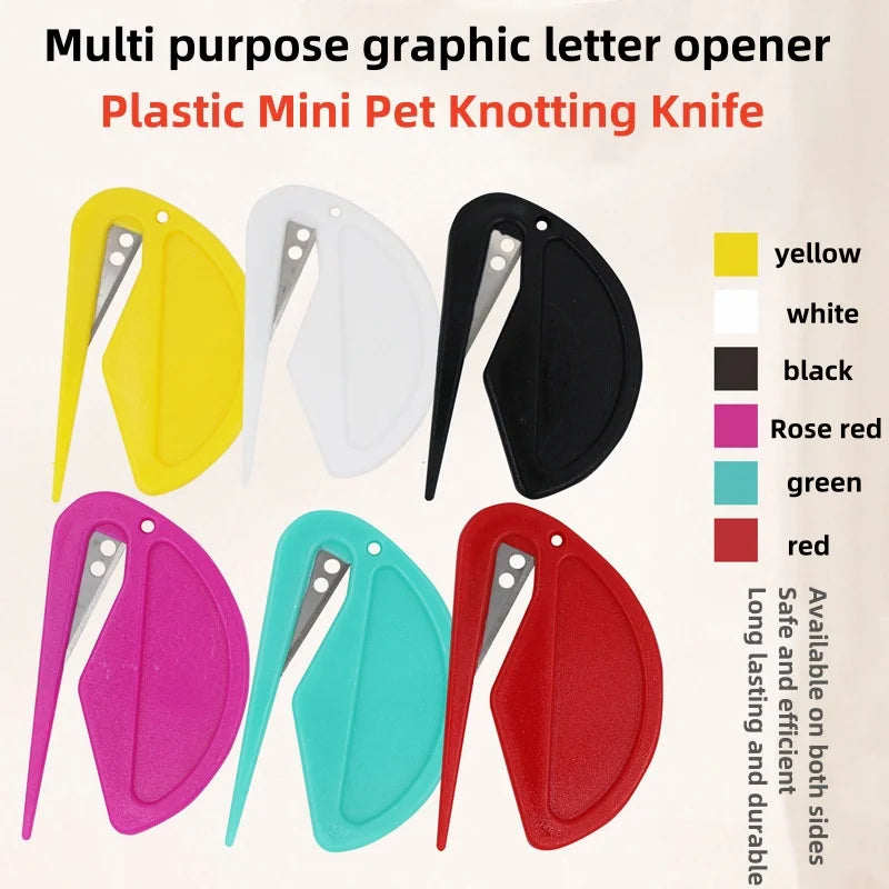 Pet Hair Removal Knot Dog 2024 Unknot Knife Shedding Grooming Shedding Trim Stainless Effectively Safe Cat Accessories Scissors