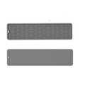 HOMEFISH  Silicone Drainer Mat Anti Slip Sink Tray Tableware Cushion Organizer Kitchenware Protection Mat Kitchen Storage Pads