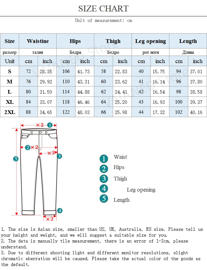 New Street Casual Baggy Jeans Men's Korean Fashion Hip Hop Straight Wide Leg  Trousers Couple Denim Pants Black Light Blue