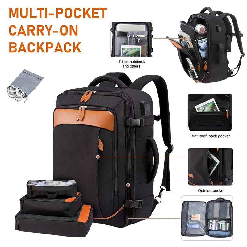 Backpack Large Capacity Men's Backpack, Fashionable Women's Backpack, Portable Backpack, Casual Backpack, Laptop Backpack