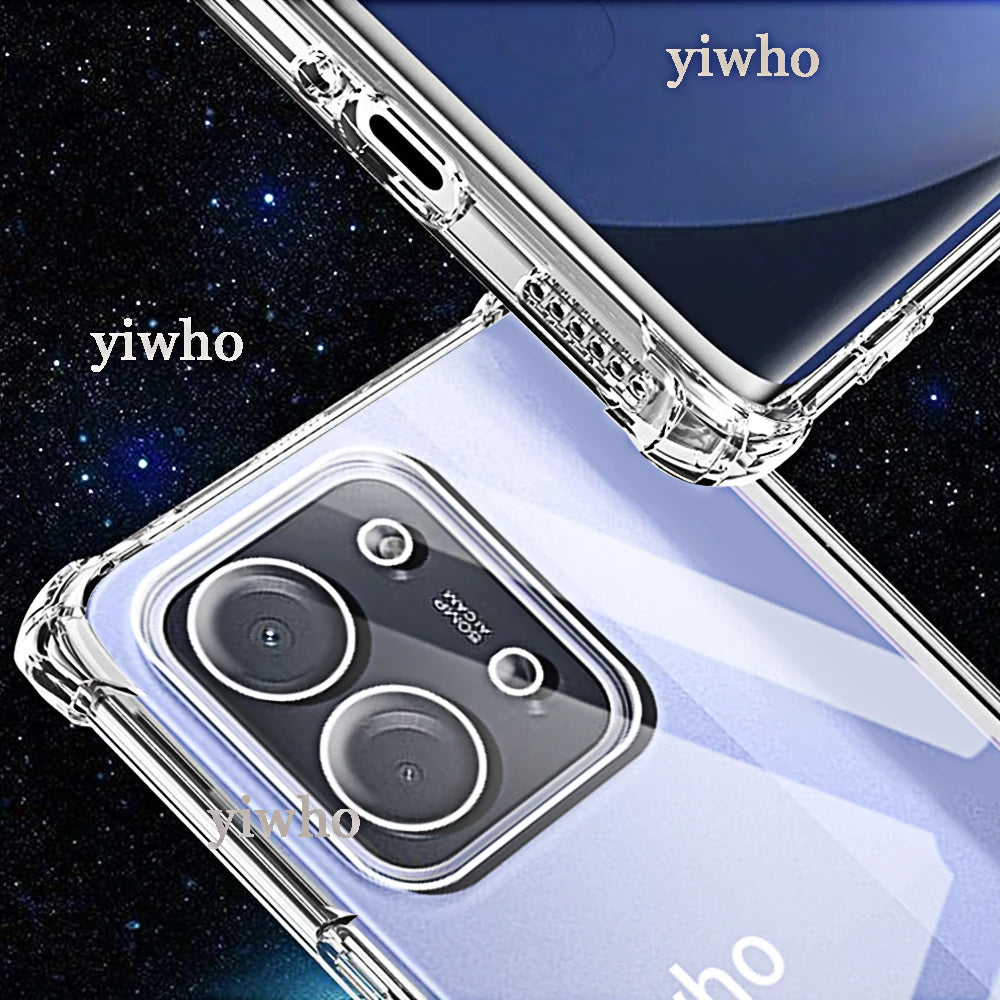 Transparent Phone Case for Xiaomi Poco C85 C71 M7 4G X7 Pro F7 M7 Clear Soft TPU Back Cover for Xiaomi Pocco Poxo Poko Shell