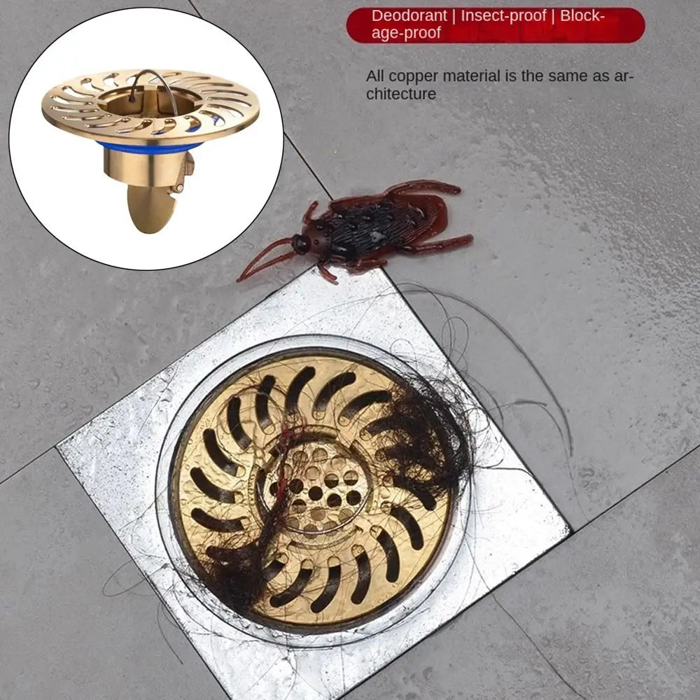 Backflow Preventer Shower Floor Drain Dectable Anti-odor Fast Drainage Floor Drain Universal Sink Strainer Bathroom Supplies