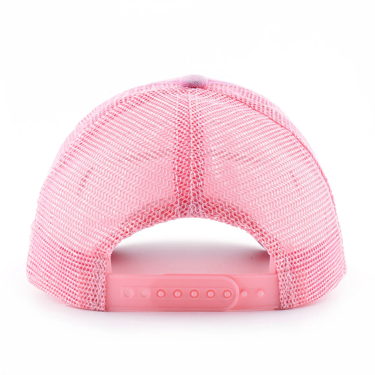 Boné de basebol rosa em ganga lavada para mulher, boné de pala para primavera e verão, boné snapback para homem, boné de camionista hip hop, chapéu de rede respirável