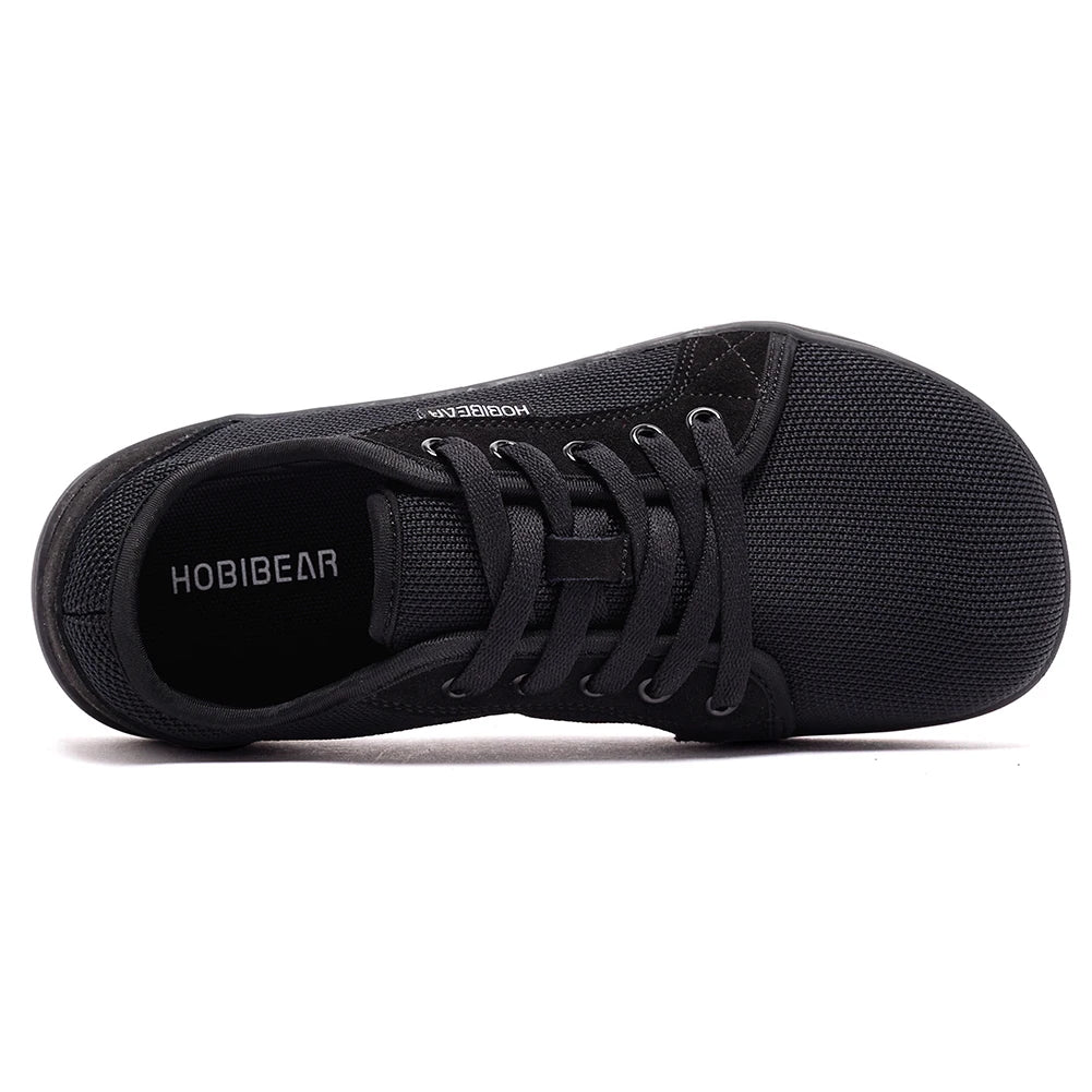 HOBIBEAR Unisex Wide Toe Barefoot Shoes for Men Women Outdoor Trail Running Minimalist Walking Shoes Lightweight and Breathable
