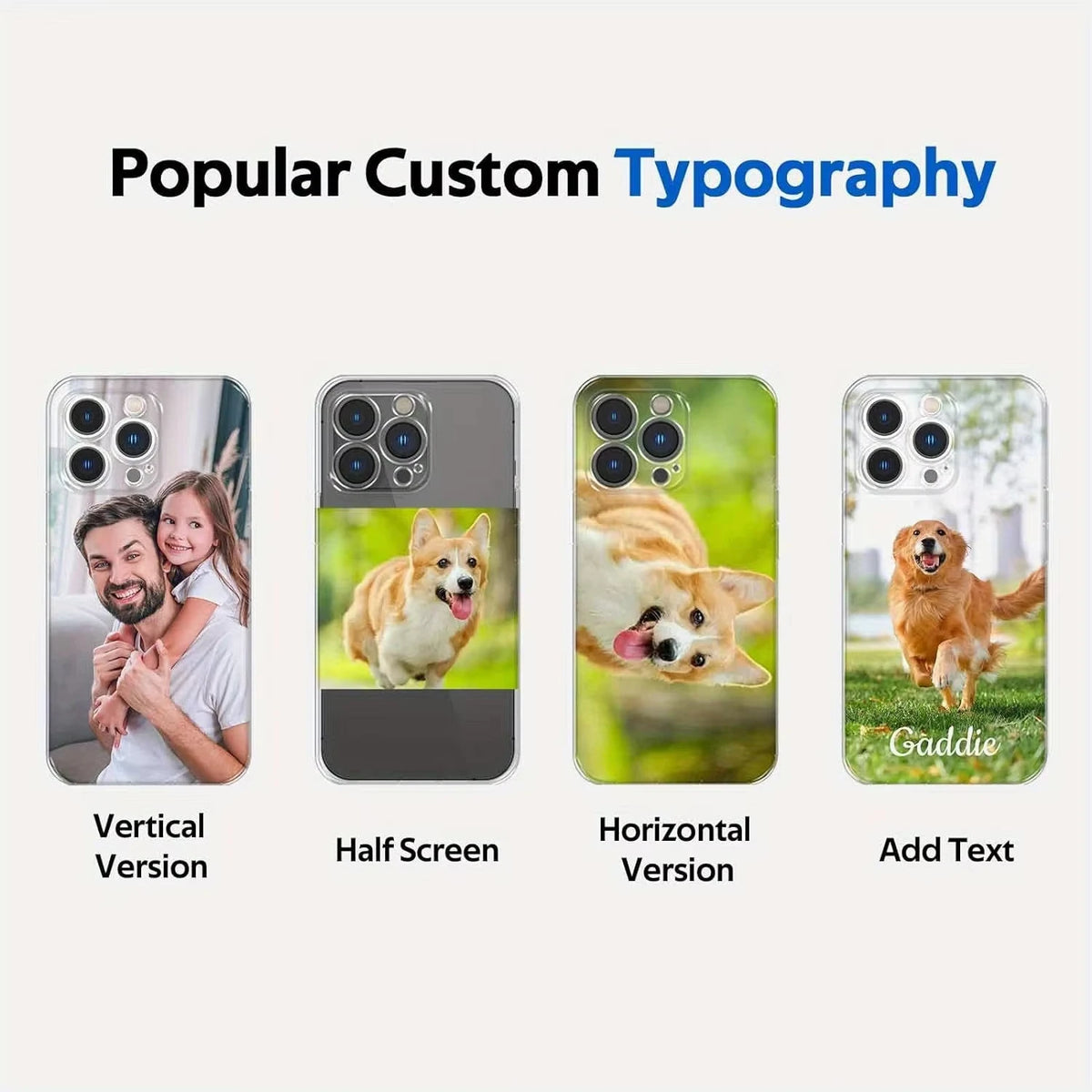 DIY Photo Customized Transparent Phone Case for Xiaomi Redmi Note 14 13 12 11 Pro Plus 4G 5G 15C 14C 13C 12C 10 10C 9A 9C Cover