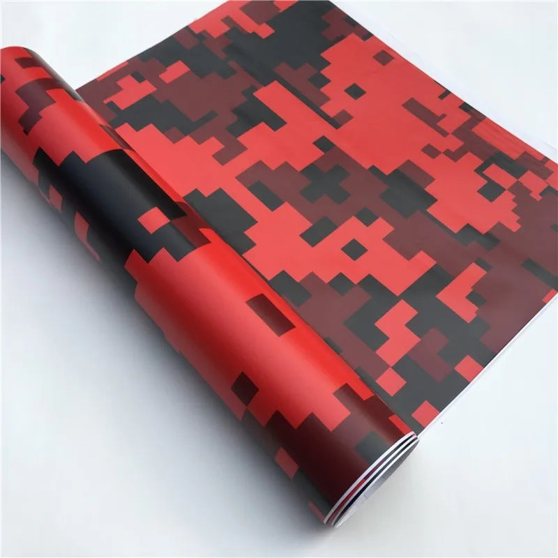 Digital Vinyl Wrap Film Car Stickers Camouflage Vinyl Wrapping Film For Vehicle Motorcycle Laptop Computer