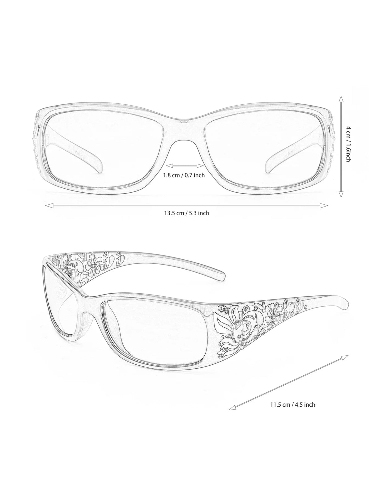 Fashion New Y2K Ladies Pattern Relief Square Small Frame Sunglasses Retro Style Elegant Summer Vacation Beach Glasses