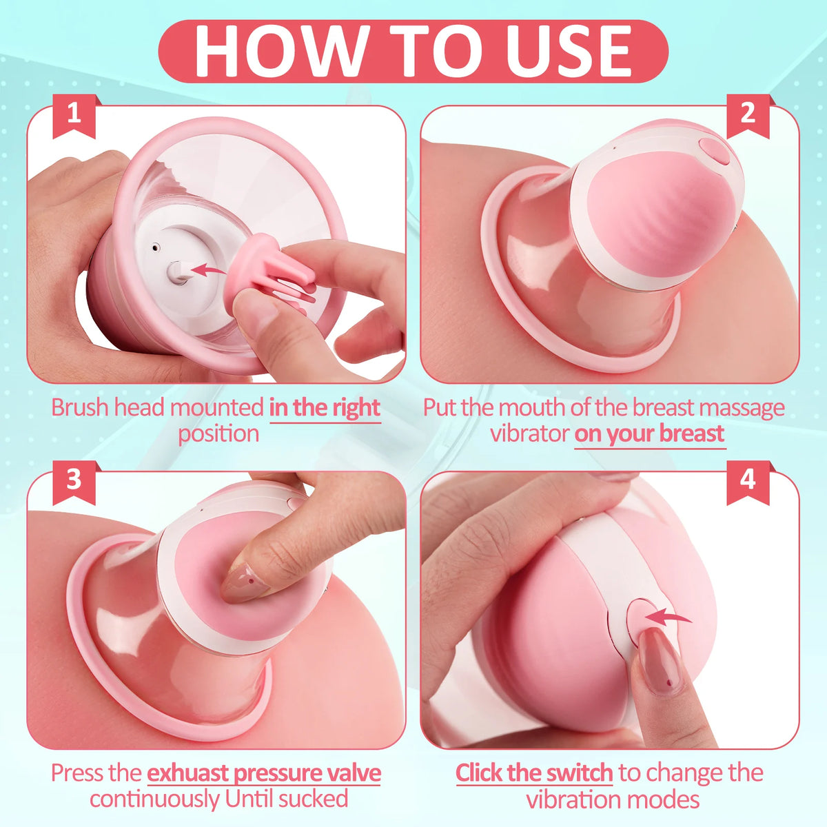 Big Mouth Breast Massage Female Masturbation Toy Nipple Licking Clitoral Stimulator Rose Sucking Vibrator for Sexual Pleasure