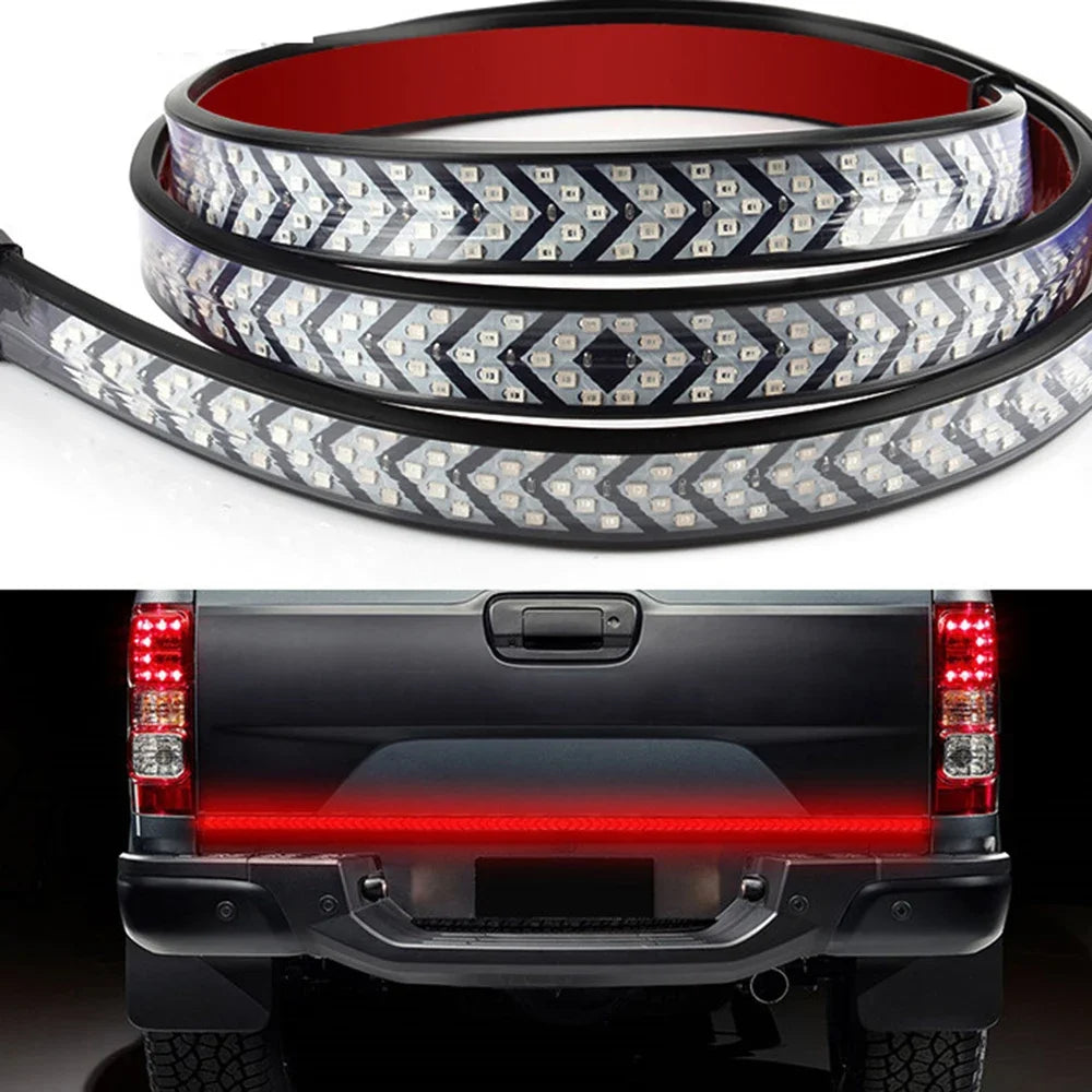 Dynamic Pickup DRL Turn Signal Lamp Tail Truck Tailgate Light Bar LED Strip Reverse Brake Lamp Sequential Flowing Turnning Lamp