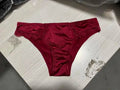 New Women's Silky Satin Low Waisted Underwear Sexy Lace Triangle Pants With Silk Texture Breathable Comfortable Shorts Underwear