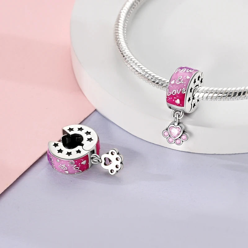 New Original Charm Beads 925 Sterling Silver Butterfly Hot Air Balloon Dangle For Bracelet Women Girl Fine DIY Jewelry Gift