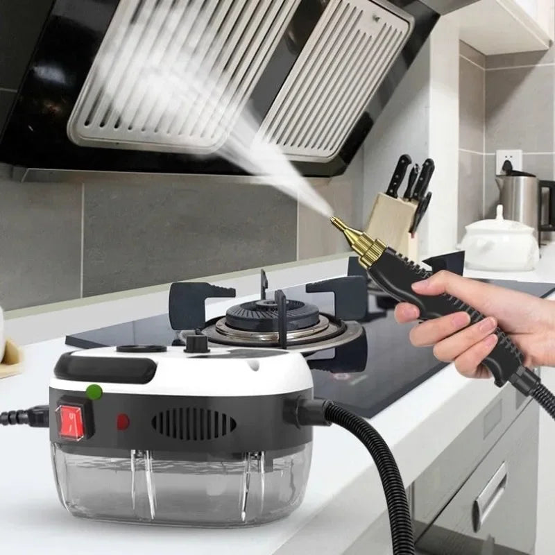 Steam Cleaner High Temperature Sterilization Household Air Conditioning Kitchen Hood Car Steaming Cleaner US EU UK AU Plug 2500W