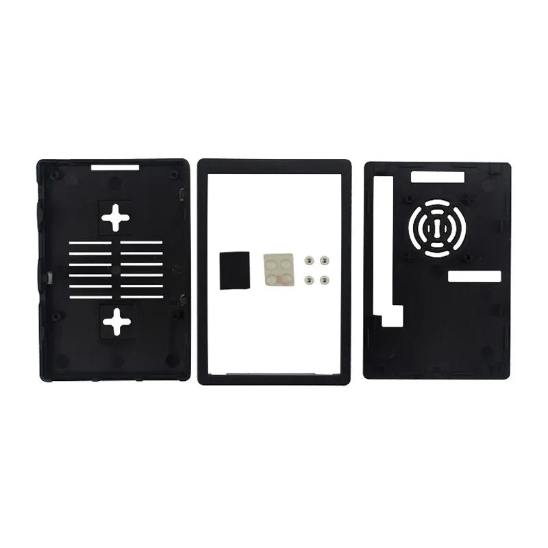 Raspberry Pi 3B Plus Case Plastic ABS Case Shell Box Optional Cooling Fan for Raspberry Pi 3B+/3B Use with 3.5 Inch Screen