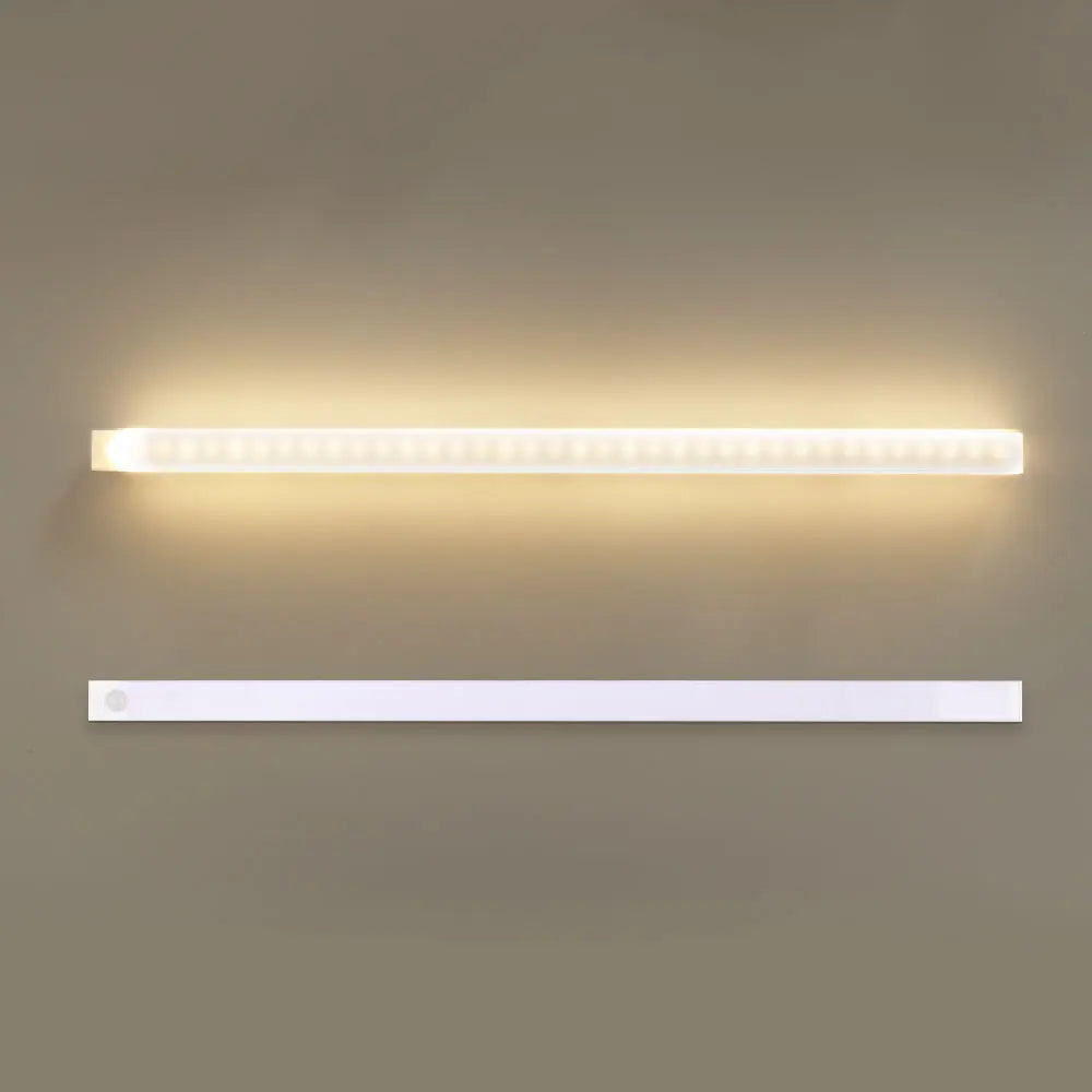 1 LED Motion Sensor Cabinet Light Wireless Magnetic USB Rechargeable under Cabinet & Closet Lighting Night Light for Kitchen