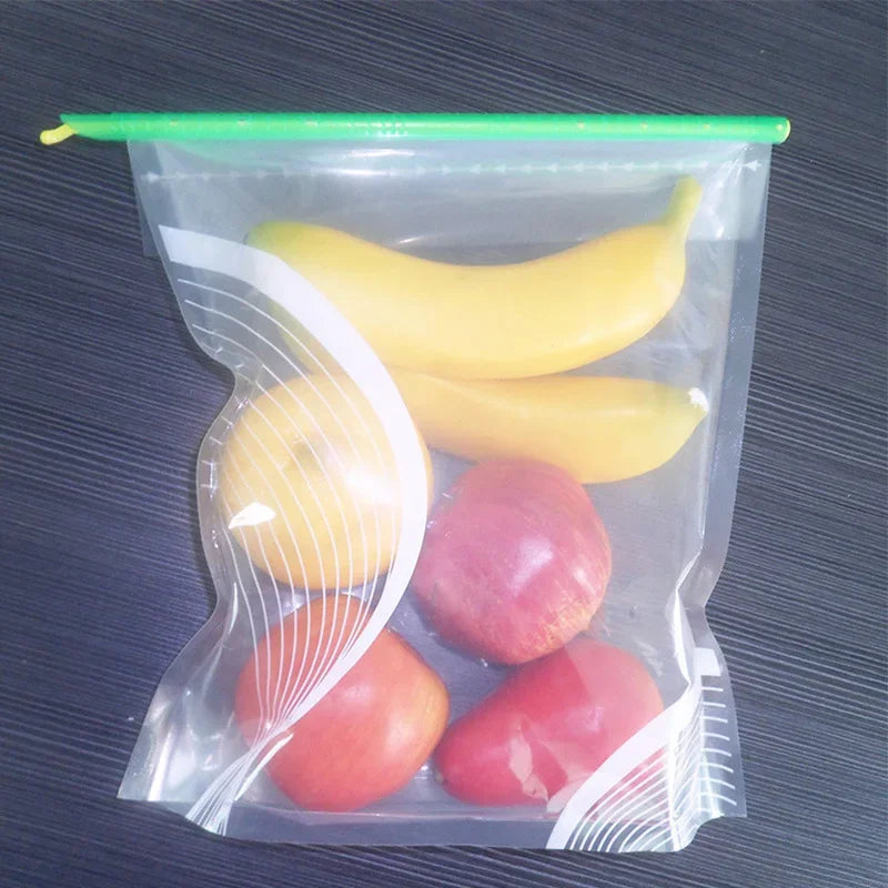 Bag Clip Food Snack Bag Sealing Clip Sealing Stick Food Preservation Sealer Reusable Kitchen Storage Organizer